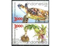 Pure Stamps Flora and Fauna Tortoiseshell Flowers 2014 Indonesia