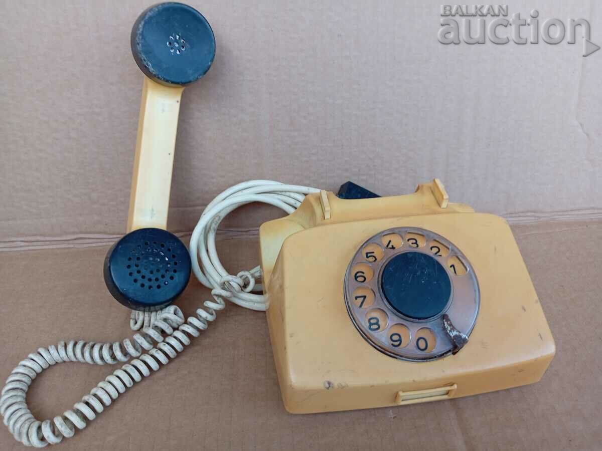 Resprom Belogradchik telephone with washer and bell 70s with price 31.00 BGN | € 15.85 Resprom Belogradchik telephone with washer and bell 70s with price 31.00 BGN | € 15.85
