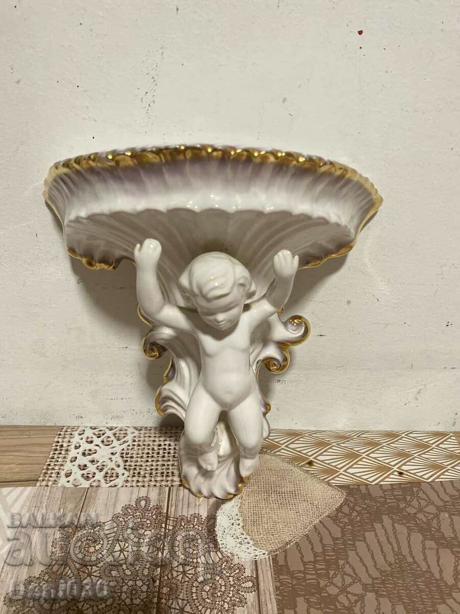 A beautiful porcelain wall stand with markings