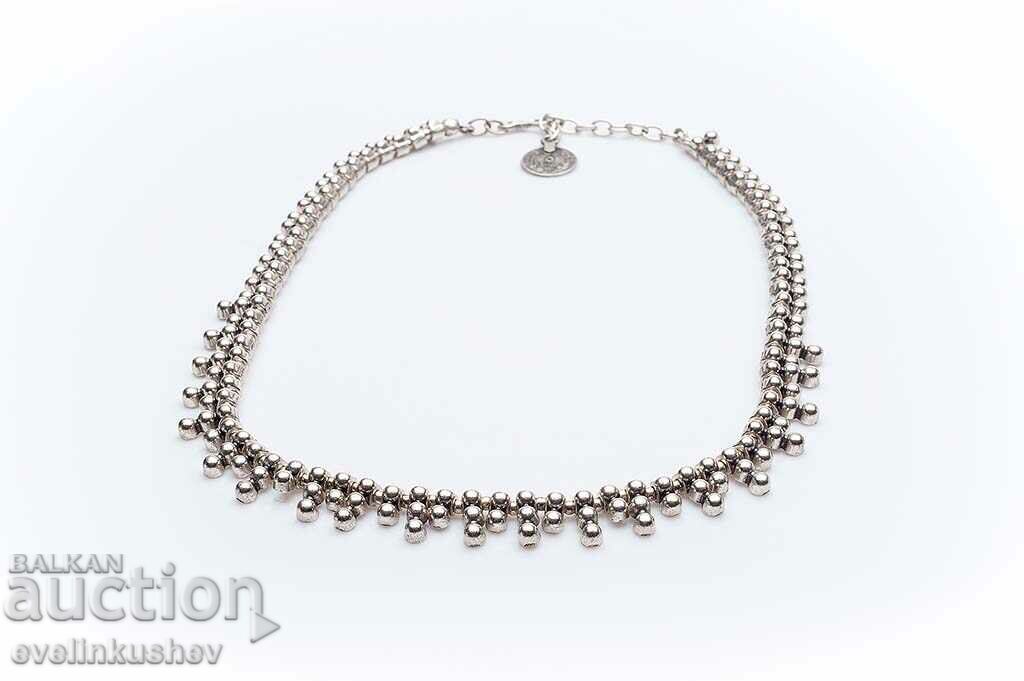 Silver plated necklace KN-0301001026