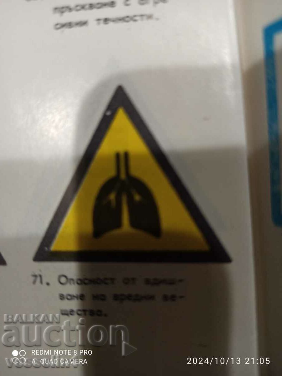 Vechi semn de avertizare email periculos de inhalat cu preț € 15.00 | 29.34 BGN Vechi semn de avertizare email periculos de inhalat cu preț € 15.00 | 29.34 BGN