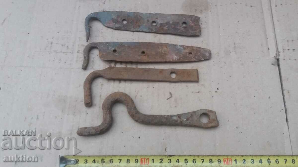 LOT OF 4 FORGED GATE LATCHES with price 6.99 BGN | € 3.57 LOT OF 4 FORGED GATE LATCHES with price 6.99 BGN | € 3.57