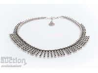 Silver plated necklace KN-0301001027