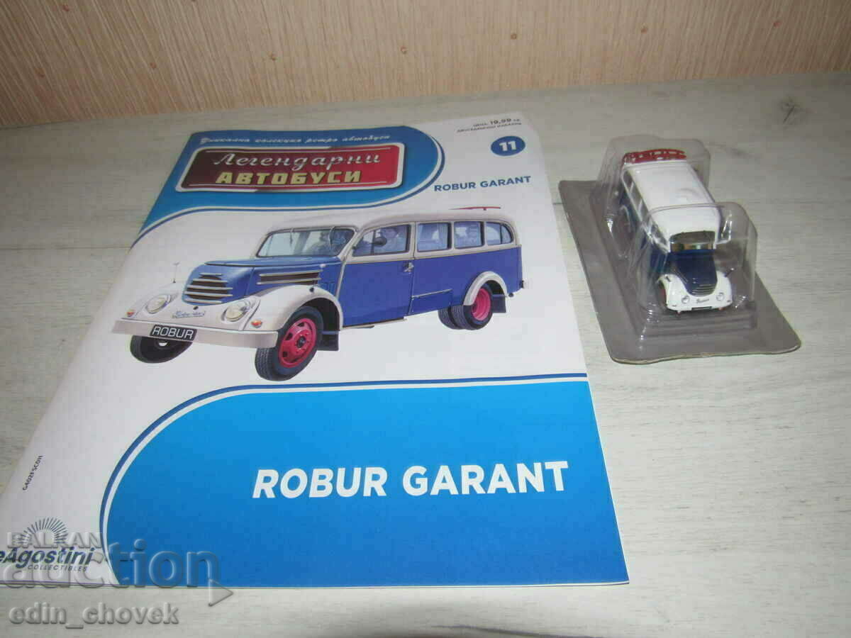 1/72 Autobuzele legendare #11 Robur Garant2. Nou