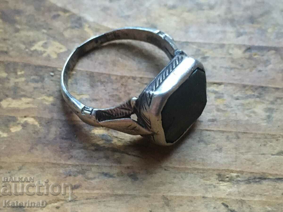 Old Renaissance Silver Ring