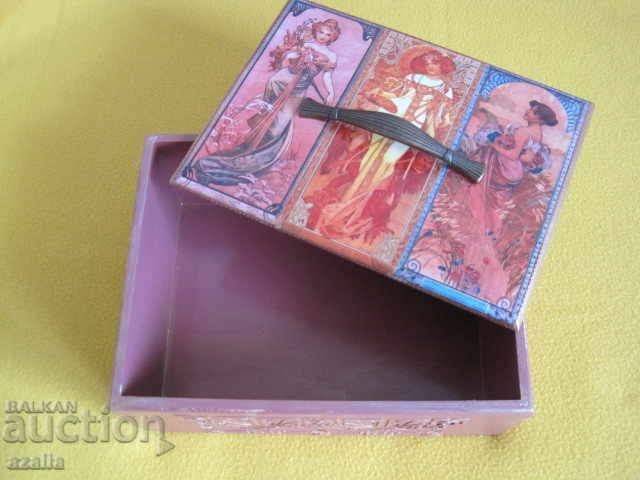 Παράδοση Πρωτότυπο κουτί με καπάκι για αναμνηστικά