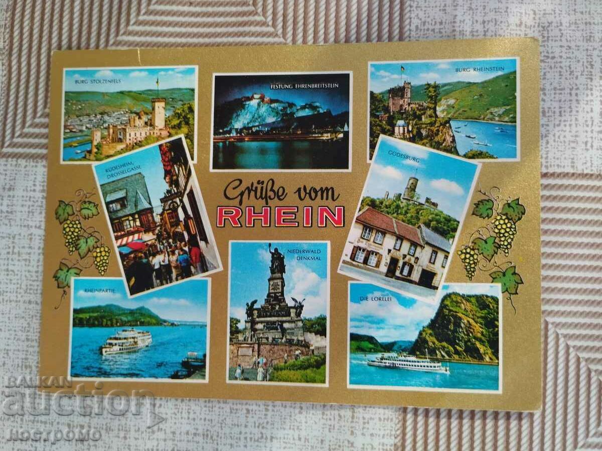 Traveled Post card Belgium - A 4195