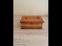 Beautiful wooden jewelry box