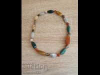 Beautiful necklace with natural stones!