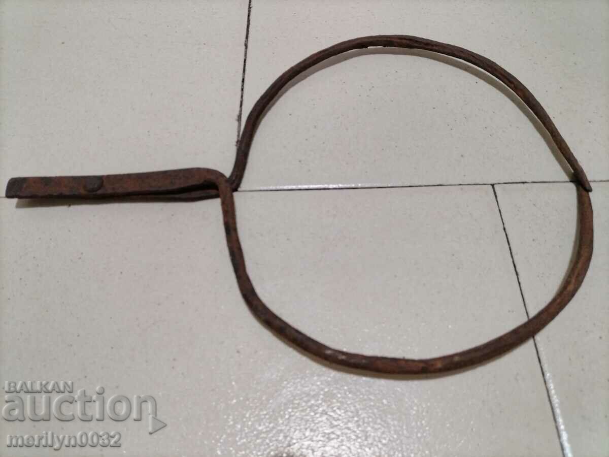 Old woodworking cooper's tool compass primitive - 7