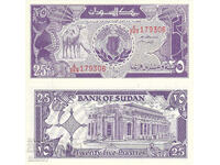 tino37- SUDAN - 25 PIASTERS - 1987 - UNC