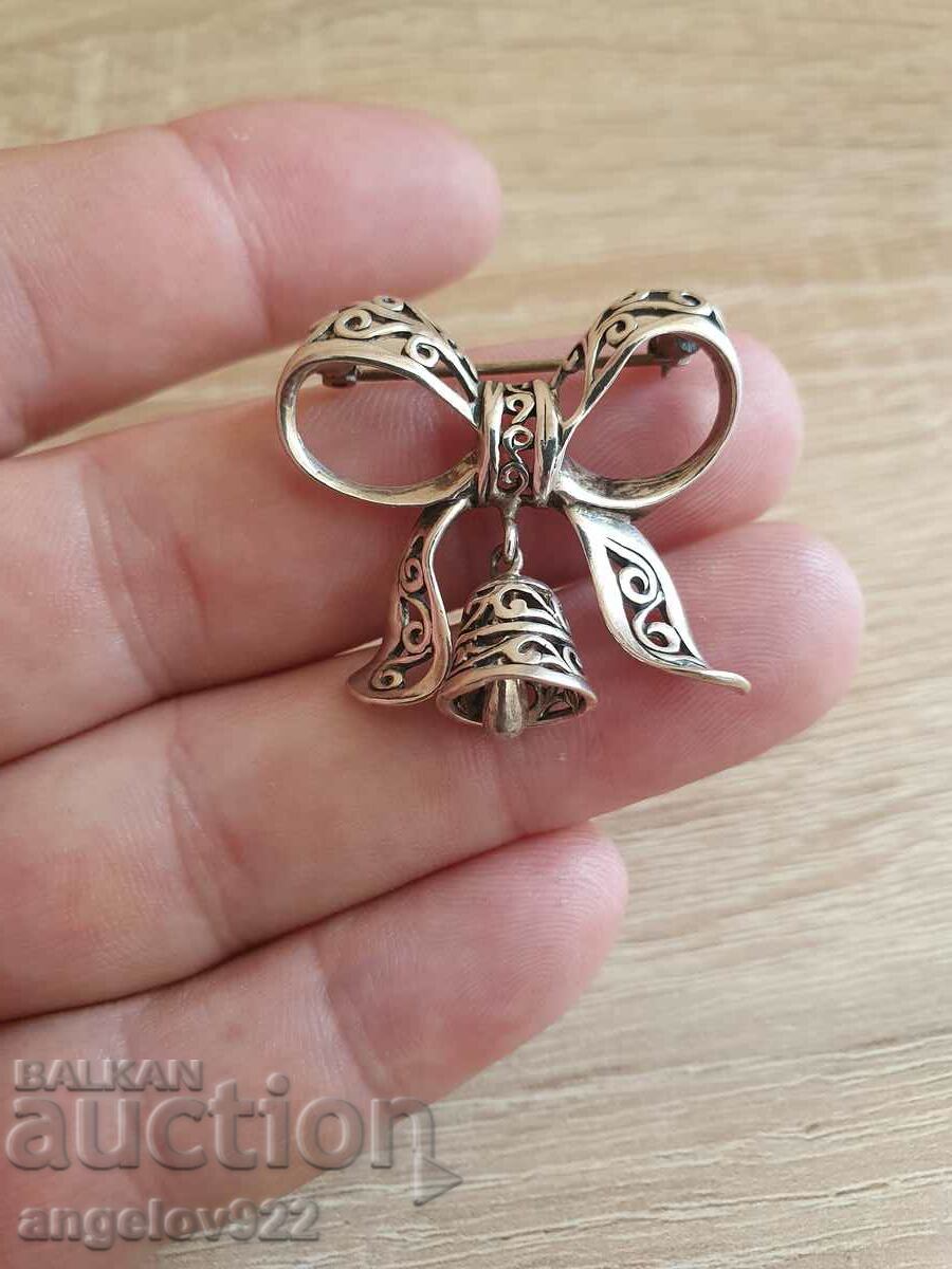 Beautiful 925 silver brooch