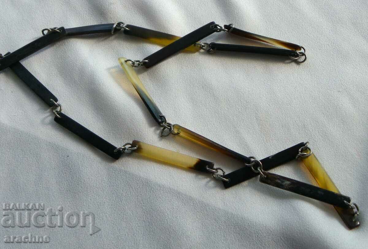 Gaur-Indian buffalo horn necklace with price 45.00 BGN | € 23.01