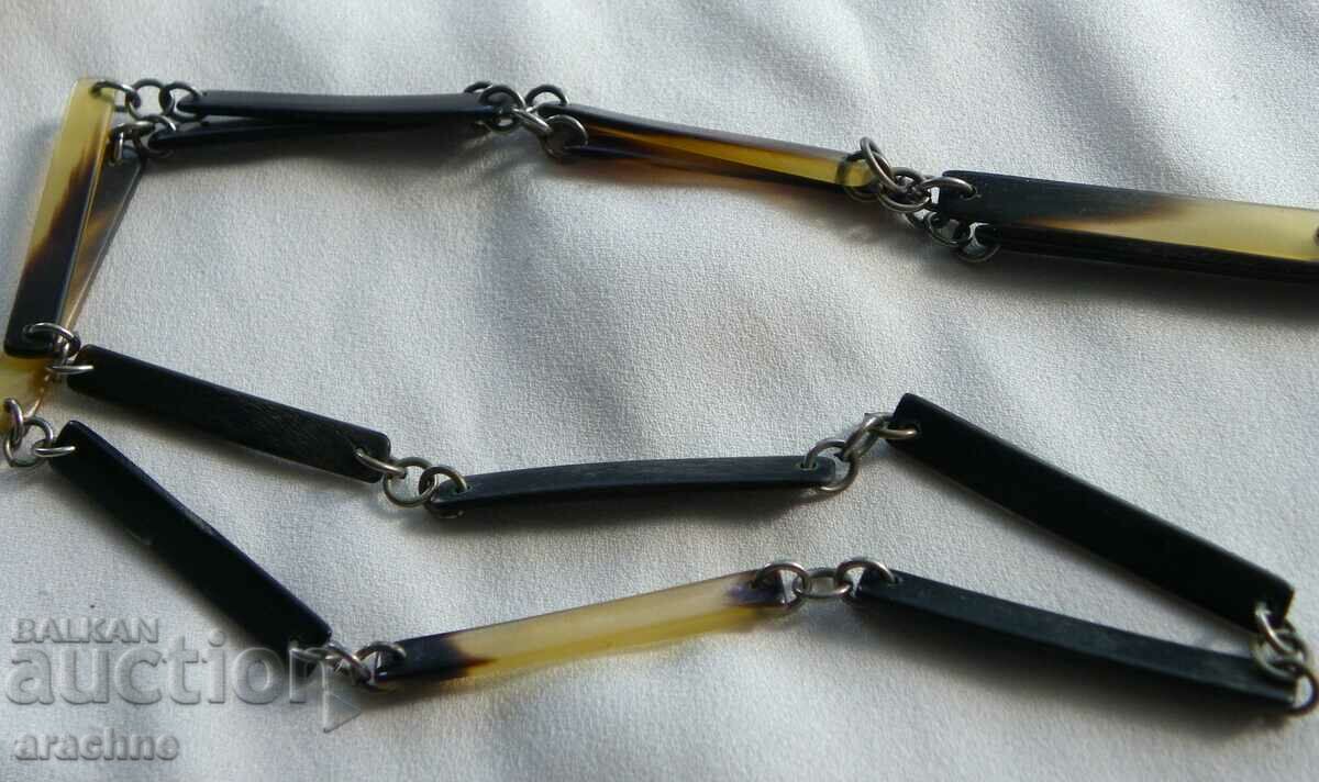 Auction  Gaur-Indian buffalo horn necklace