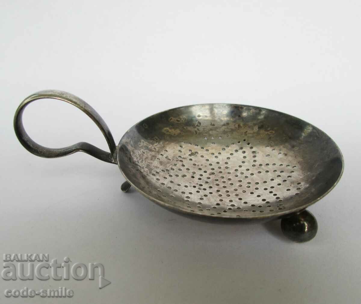 Old table tea strainer saucer stand WMF 1 Germany