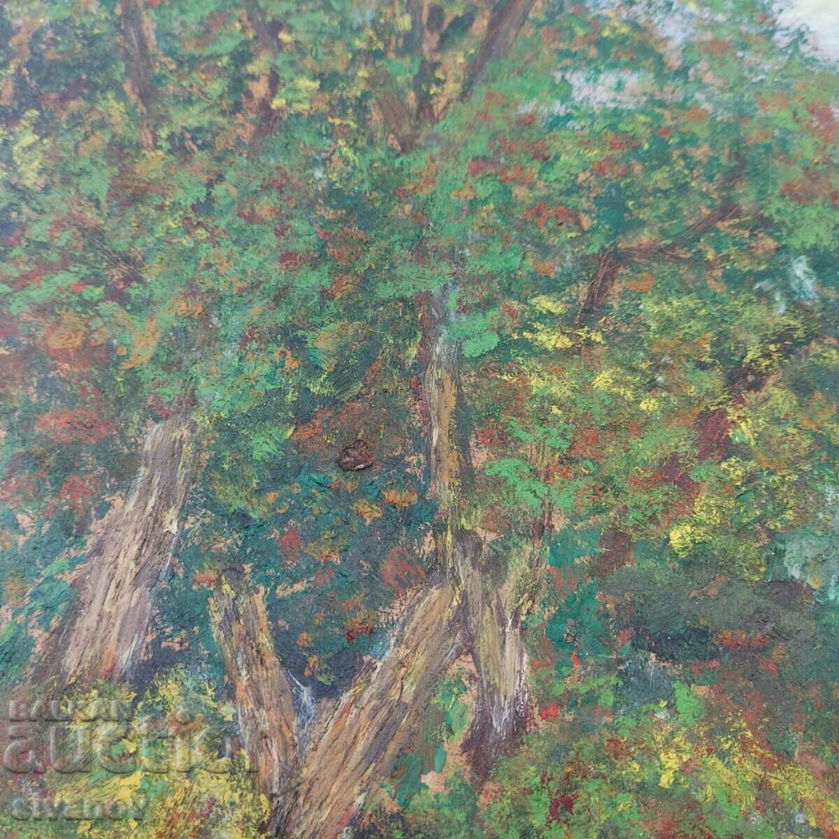 Delivery of Interesting old landscape painting SG2007 Delivery of Interesting old landscape painting SG2007