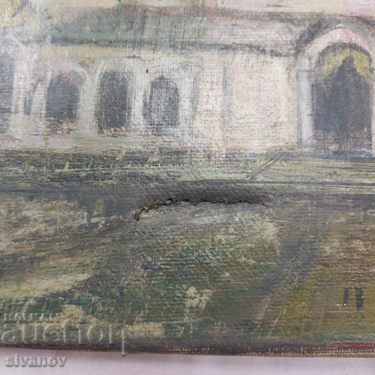 Interesting old painting Alexander Nevsky signed SG2009 with price 50.00 BGN | € 25.56 Interesting old painting Alexander Nevsky signed SG2009 with price 50.00 BGN | € 25.56