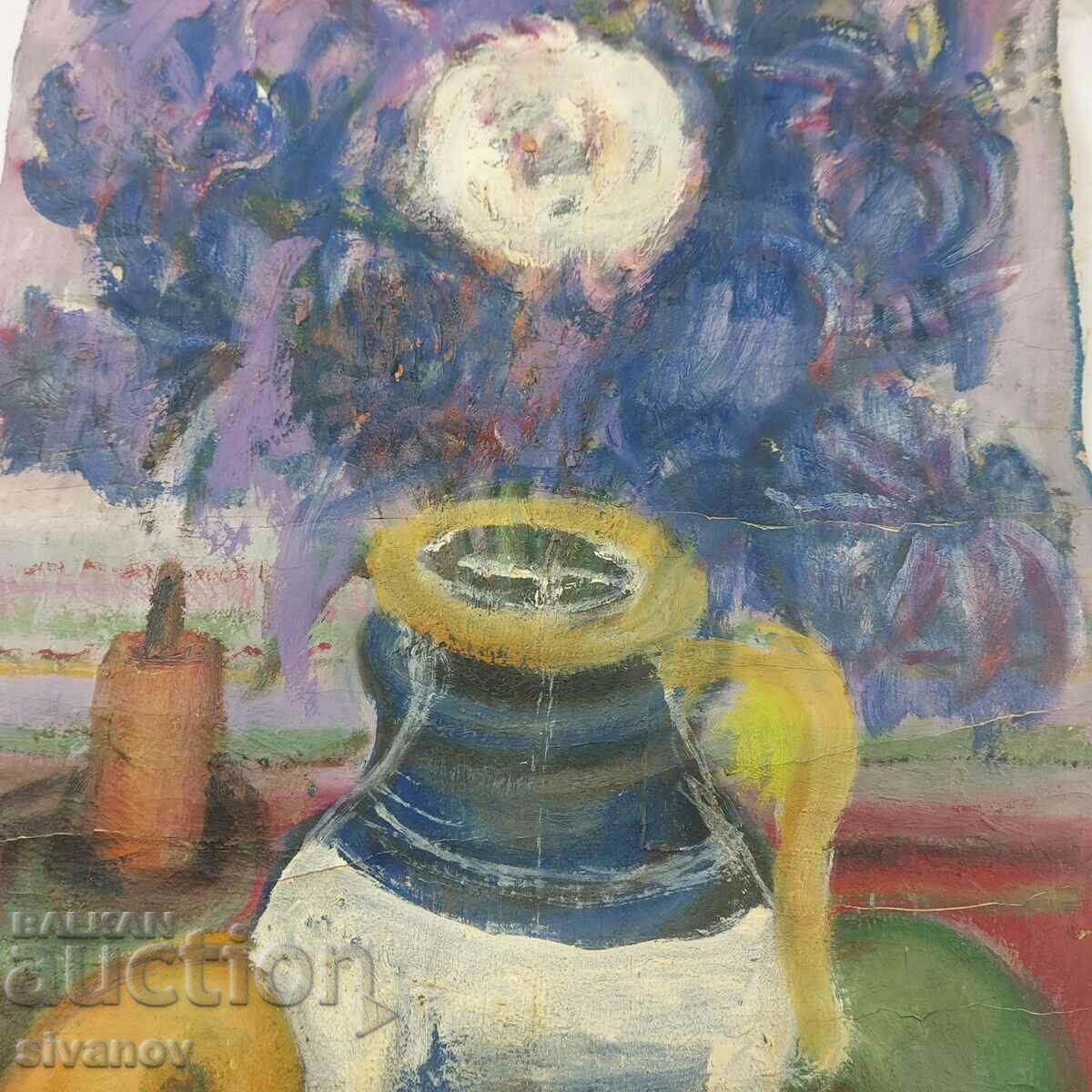 Auction Interesting old painting on canvas SG2008 Auction Interesting old painting on canvas SG2008