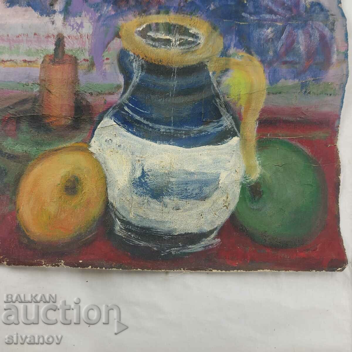 Delivery of Interesting old painting on canvas SG2008 Delivery of Interesting old painting on canvas SG2008