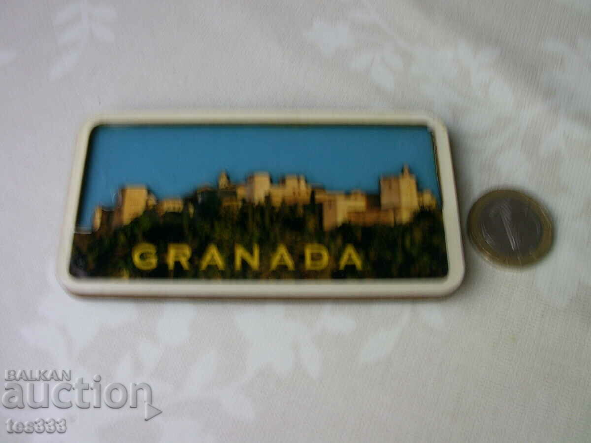 Auction Granada fridge magnet Auction Granada fridge magnet