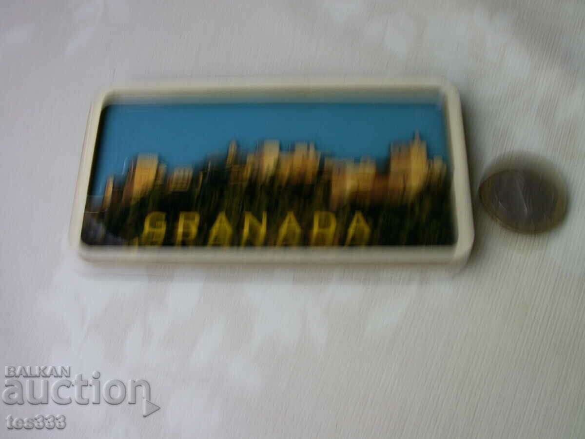 Delivery of Granada fridge magnet Delivery of Granada fridge magnet