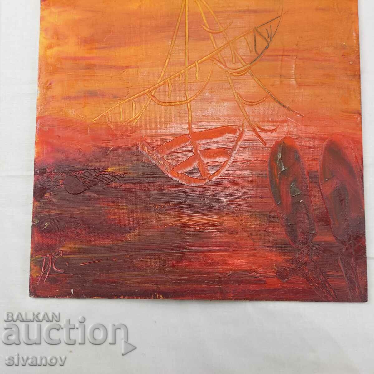 Delivery of Interesting old picture signed P.S. SG2012 Delivery of Interesting old picture signed P.S. SG2012