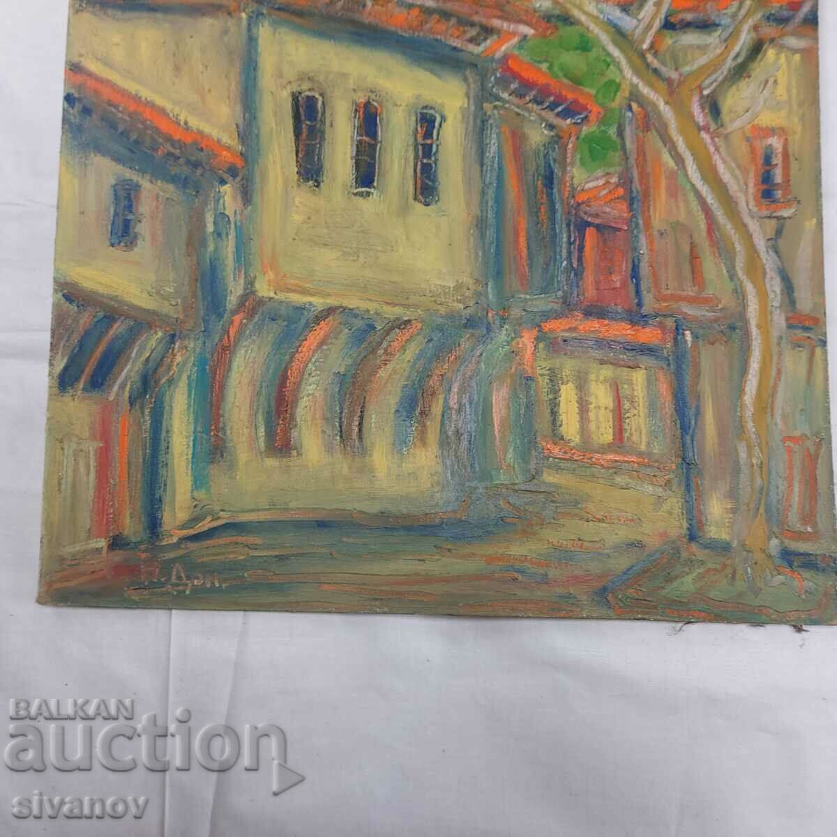 Auction Interesting old painting signed SG2019 Auction Interesting old painting signed SG2019