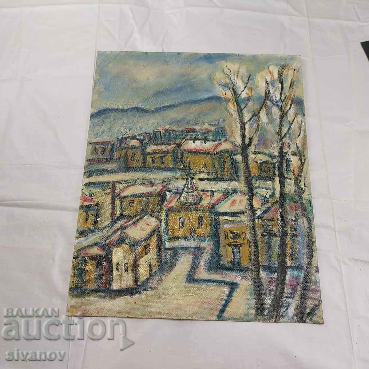 Interesting old landscape painting SG2018 with price 50.00 BGN | € 25.56 Interesting old landscape painting SG2018 with price 50.00 BGN | € 25.56