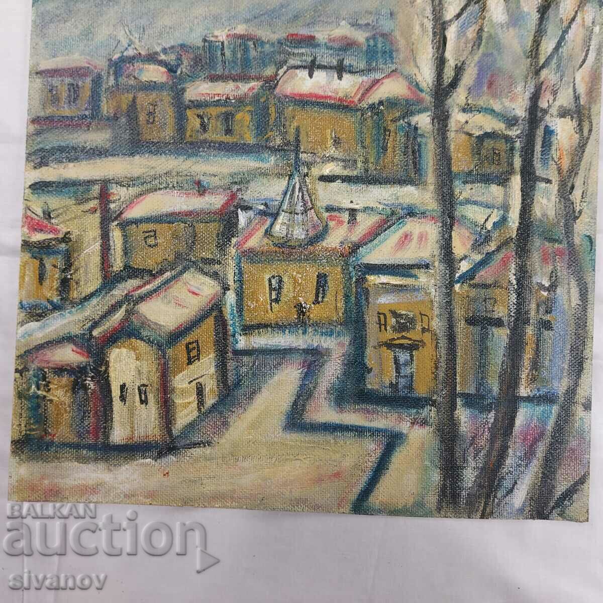 Delivery of Interesting old landscape painting SG2018 Delivery of Interesting old landscape painting SG2018