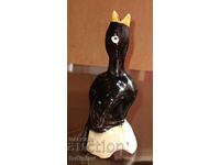 Figurină engleză din porțelan Melasă neagră, pâlnie pentru plăcintă