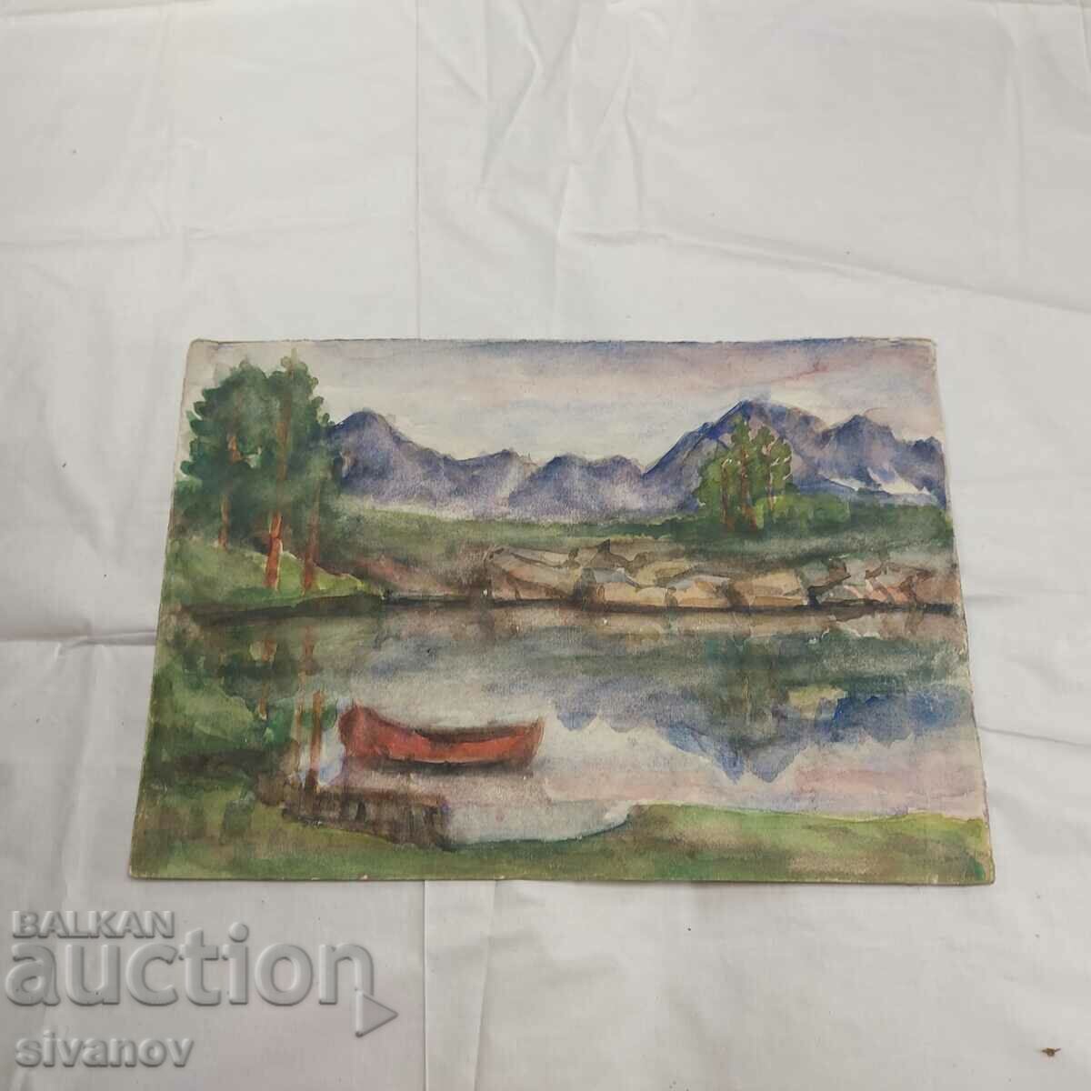 Interesting old painting watercolor SG2021 with price 30.00 BGN | € 15.34 Interesting old painting watercolor SG2021 with price 30.00 BGN | € 15.34