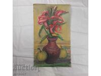 Interesting old painting watercolor still life SG2022