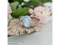 5339 Silver ring with mother-of-pearl