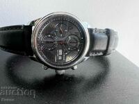 Watch LOUIS ERARD Heritage Automatic Chronograph Black