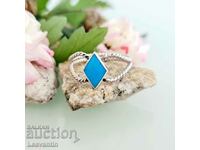 5338 Silver ring with Turquoise