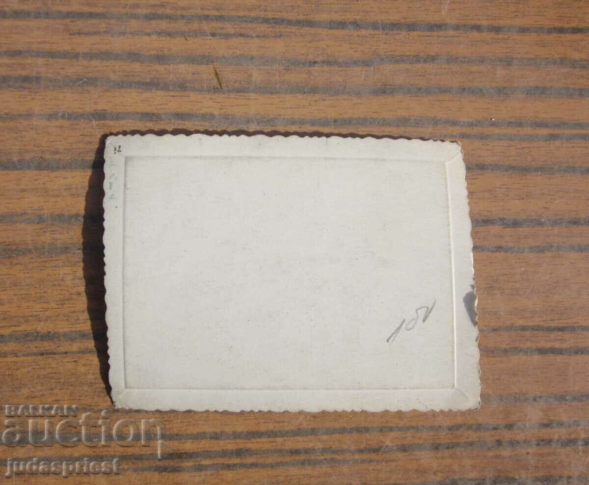 Delivery of WWI Kingdom of Bulgaria old military photo soldiers with rifles