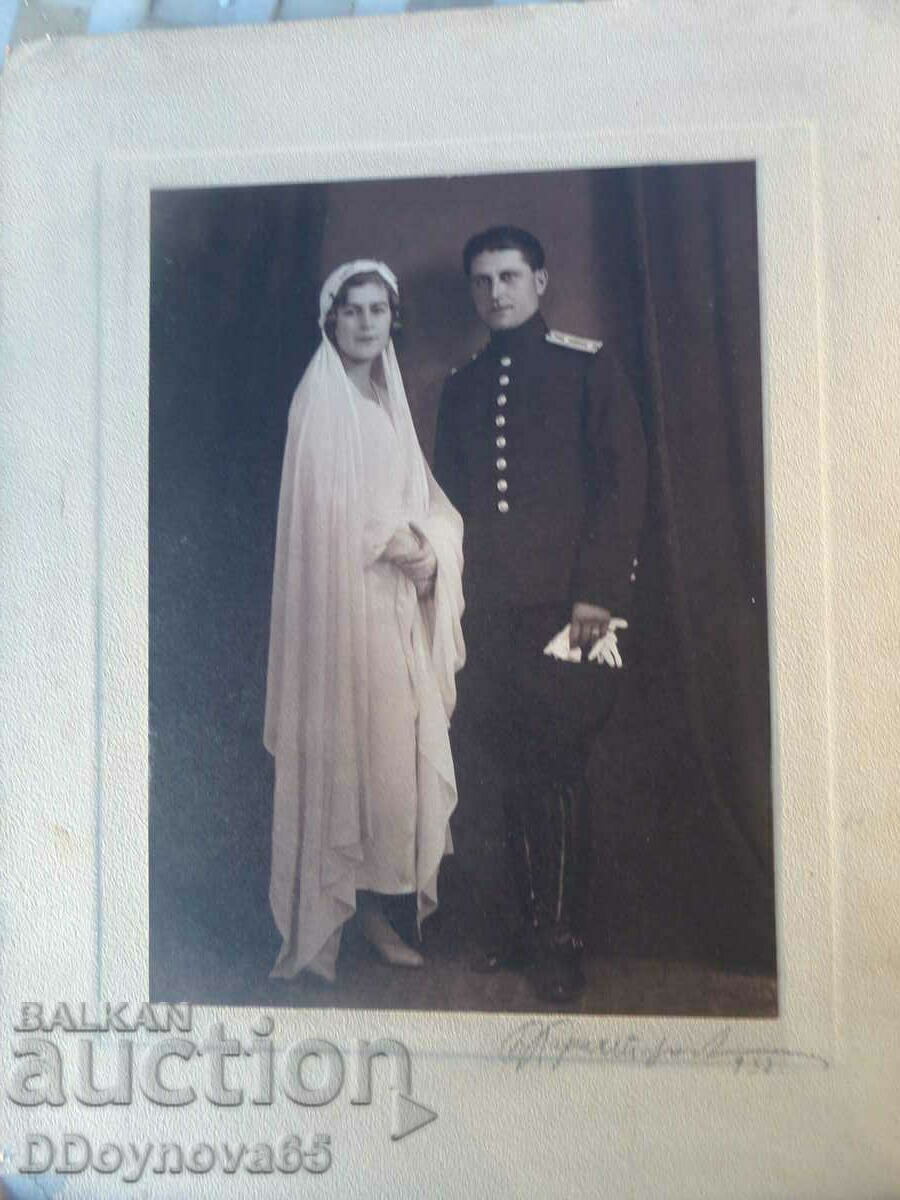 Old large format photo - hand signed Old large format photo - hand signed