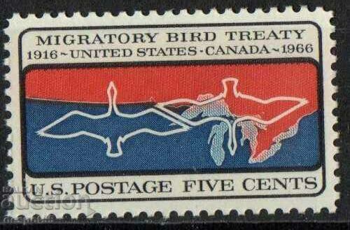 1966. USA. Treaty on the Protection of Migratory Birds.