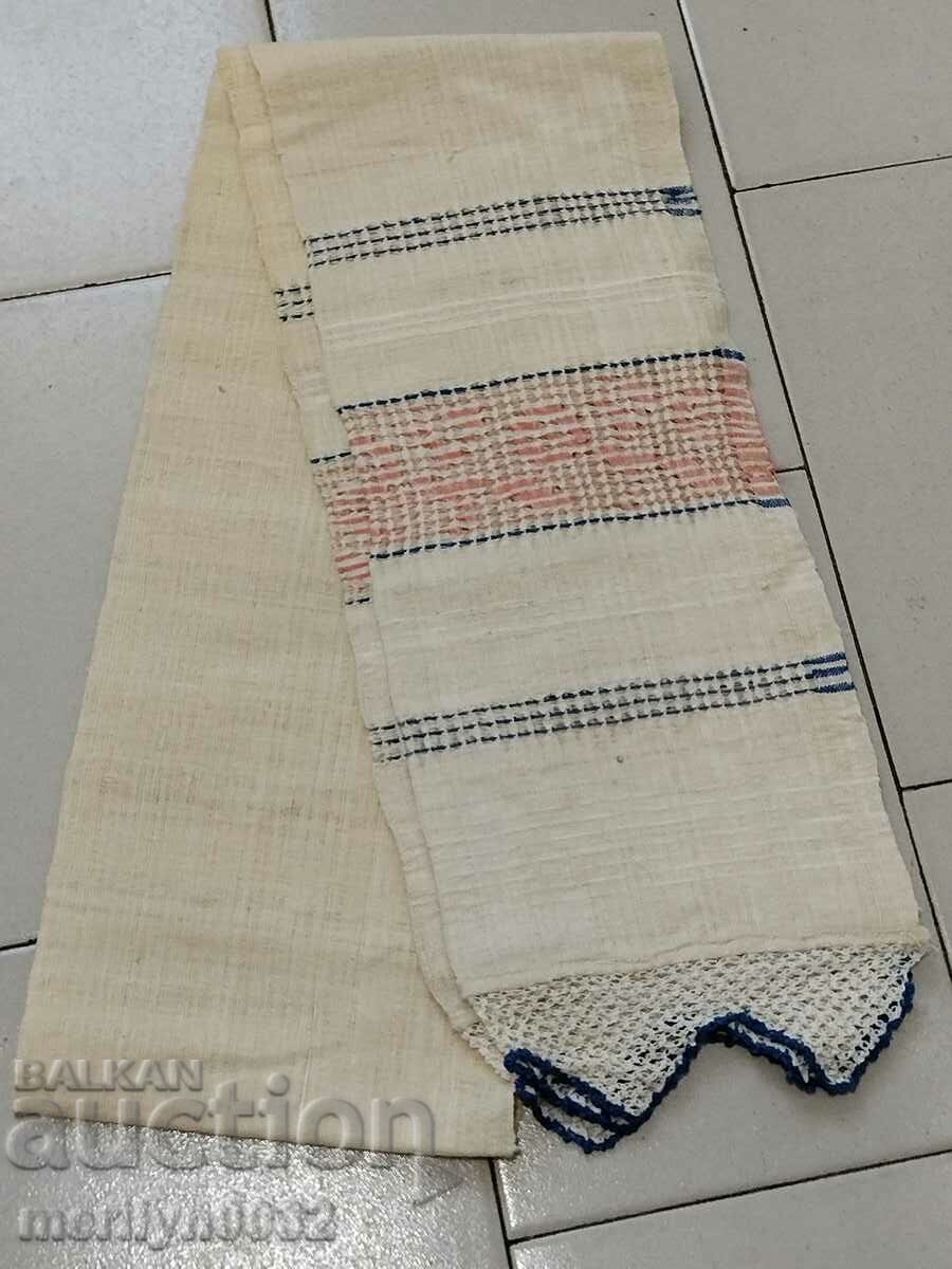 Old handwoven cloth 205/38cm kenar embroidery lace - 7 Old handwoven cloth 205/38cm kenar embroidery lace - 7