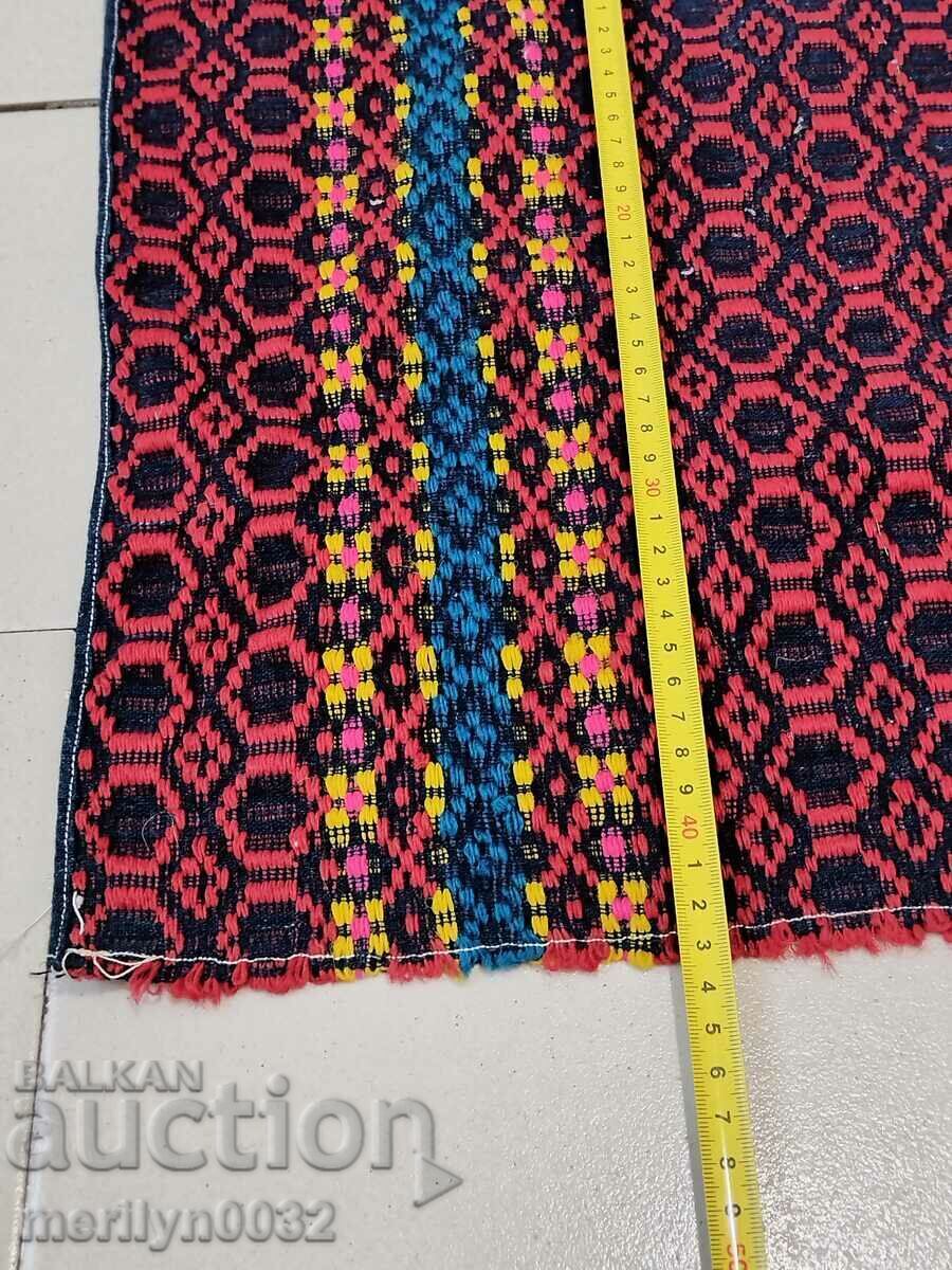 Стара тъкана бродирана везана калъфка за възглавница носия - 5