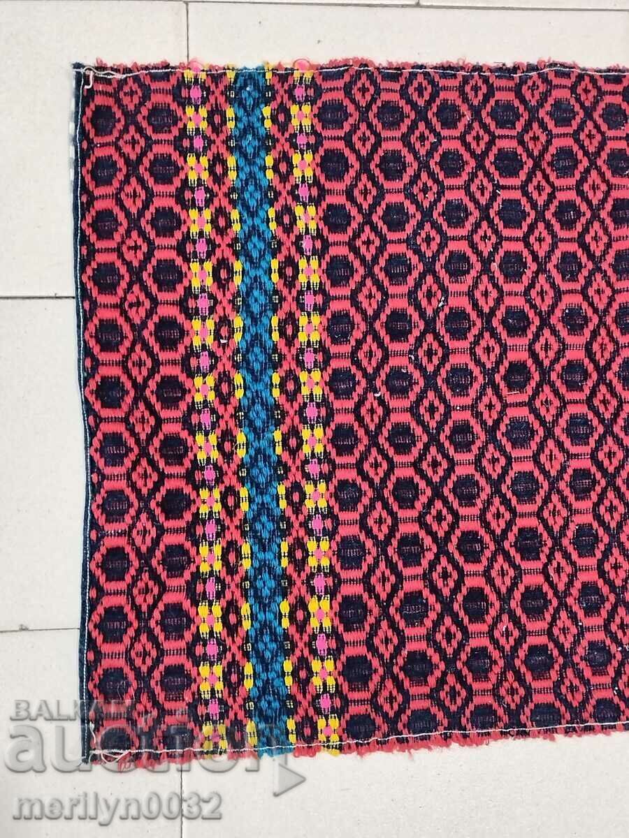 Стара тъкана бродирана везана калъфка за възглавница носия - 6