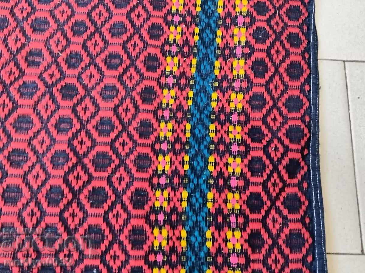 Стара тъкана бродирана везана калъфка за възглавница носия - 7