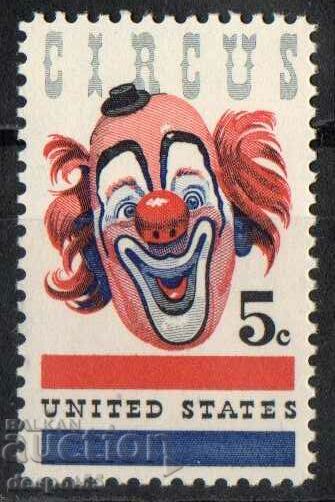 1966. USA. American circus.