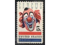 1966. USA. American circus.