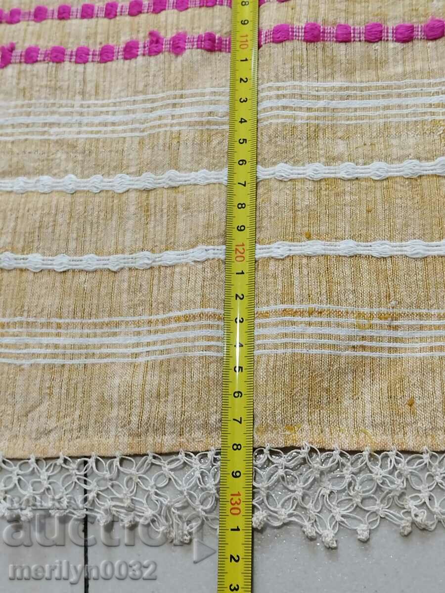 Auction Old hand woven cloth kennar embroidery lace Auction Old hand woven cloth kennar embroidery lace