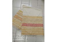 Old hand woven cloth kennar embroidery lace