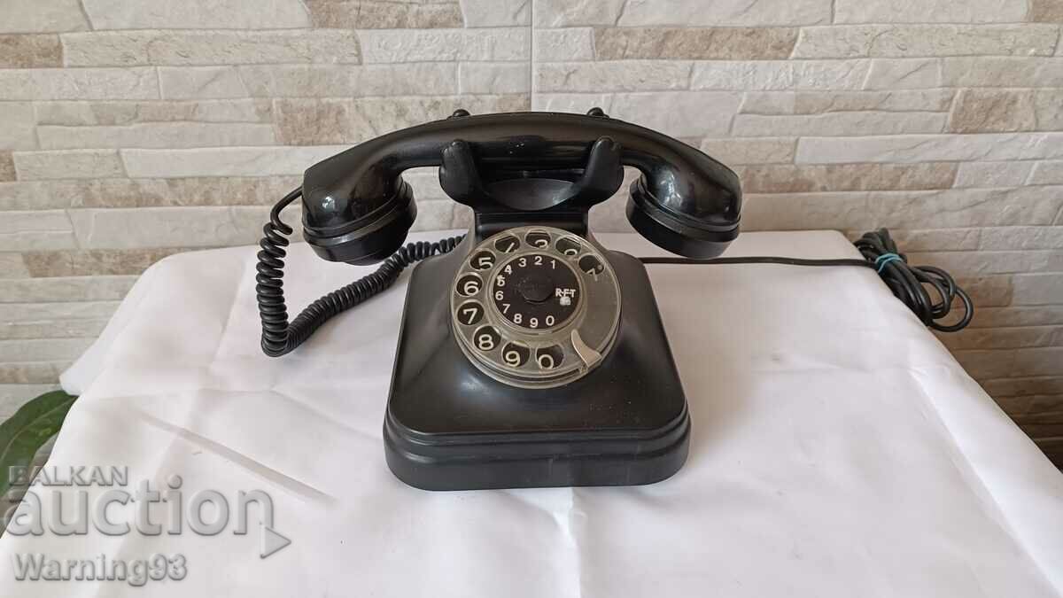 Old German telephone from the tsarist era - 1940" year