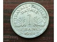 Franța 1 Franc 1944 C - Guvernul Vichy