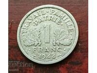 Franța 1 franc 1944