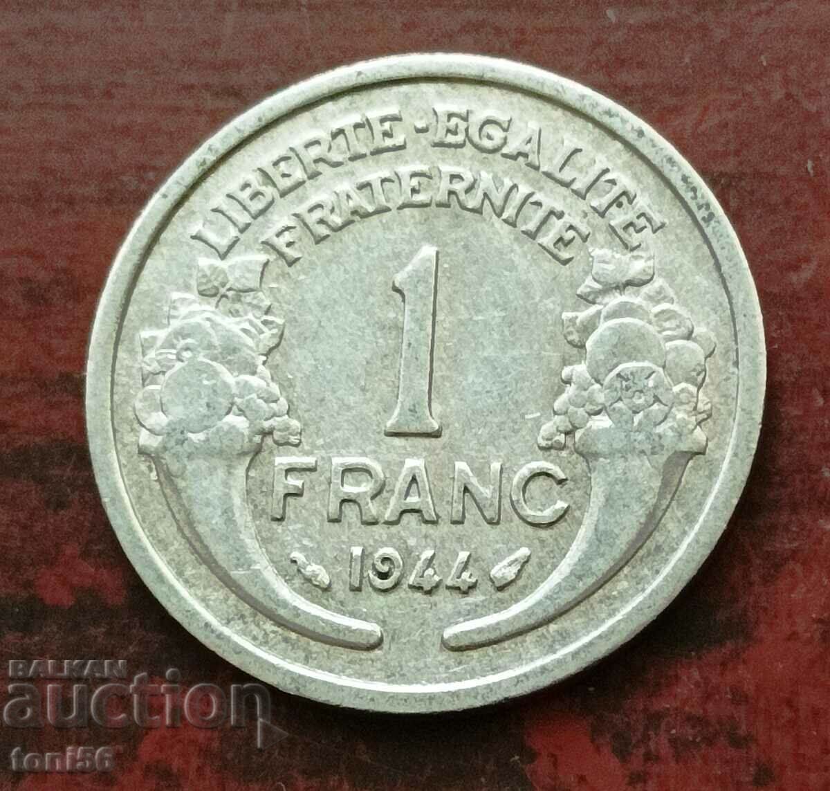 France 1 franc 1944